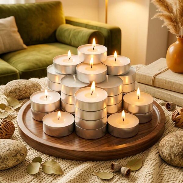 T-Light Candle Small Size 50 Pices Pack